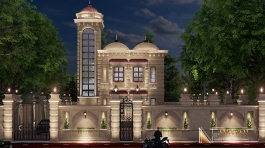 پروژه طراحی نمای کلاسیک اربیل عراق