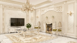طراحی داخلی به سبک کلاسیک در شهر میاندوآب