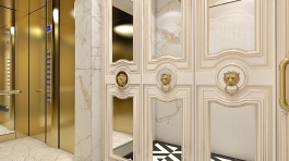 طراحی ورودی خانه به سبک کلاسیک