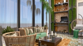 طراحی بالکن