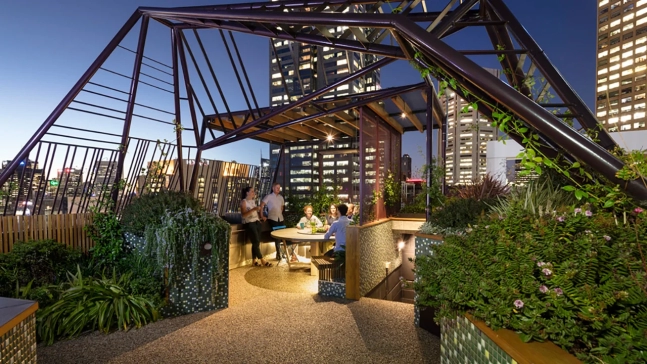 طراحی روف گاردن