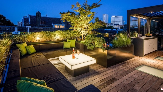 طراحی روف گاردن در تبریز