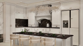 طراحی کابینت به سبک نئوکلاسیک